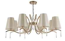Люстра Crystal Lux RENATA SP8 GOLD - цена и фото Люстра Crystal Lux RENATA SP8 GOLD - цена и фото